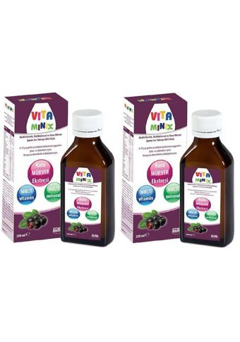 Edis Pharma Vitaminix Karamürverli Çocuk Vitamin 2x150 Adet