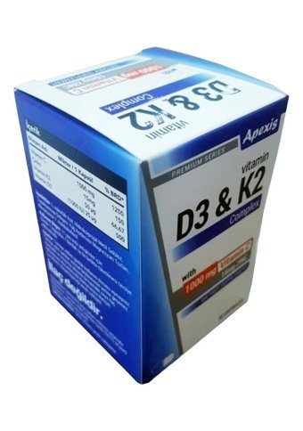 Apexis D3K2 Yetişkin 30 Adet