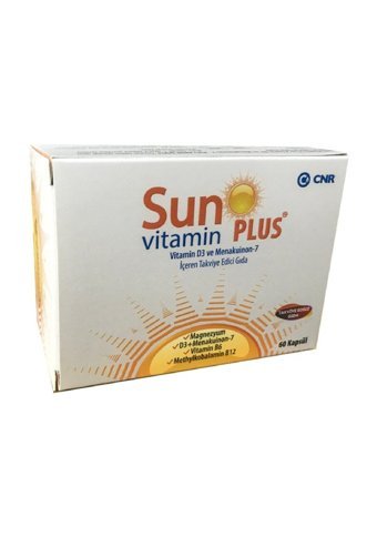 Sun Vitamin Plus Yetişkin 60 Adet