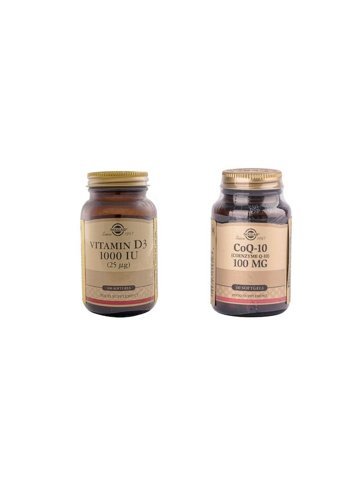Solgar Vitamin D3-Q-10 Yetişkin 100 Adet