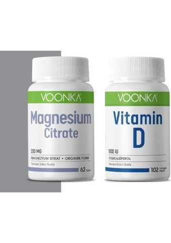 Voonka Vitamin D Yetişkin 62+102 Adet