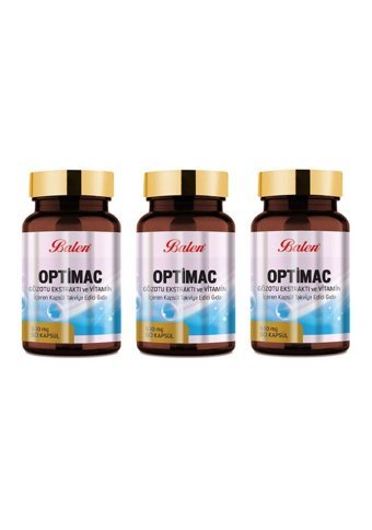 Balen Optimac Göz Otu Ekstratı Yetişkin 3x60 Adet