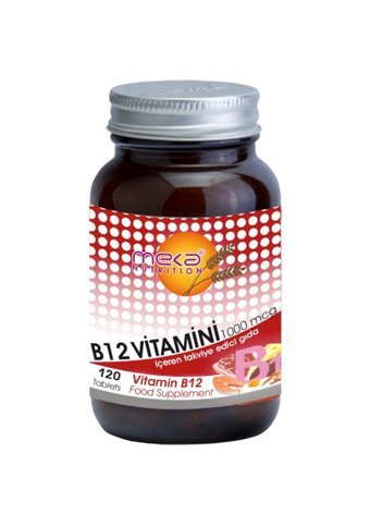 Meka Vitamin B12 Yetişkin 120 Adet