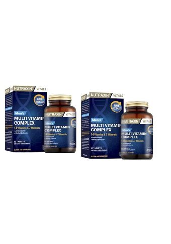 Nutraxin Men'S Multivitamin Complex Bitkisel Yetişkin 2x60 Adet