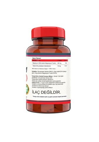 Nevfix Magnesium Citrate Yetişkin 120 Adet