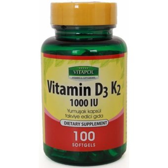 Vitapol Vitamin D3 K2 Yetişkin 100 Adet