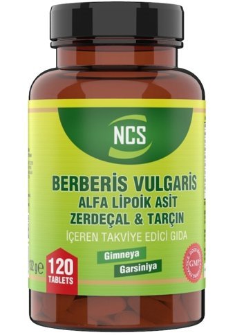 Ncs Berberis Vulgaris Yetişkin Mineral 120 Adet + Zma Magnezyum 60 Tablet Çinko