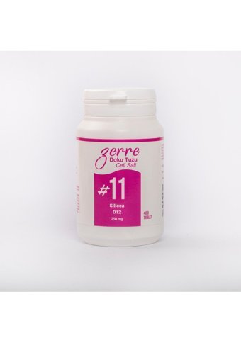 Zerre Doku Tuzu Schüssler 11 Yetişkin Mineral 400 Adet