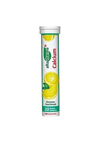 Altapharma Calcium Limon Yetişkin Mineral 20 Adet