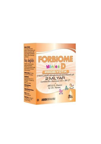 Forbiome Minies D Çocuk Vitamin 8 ml