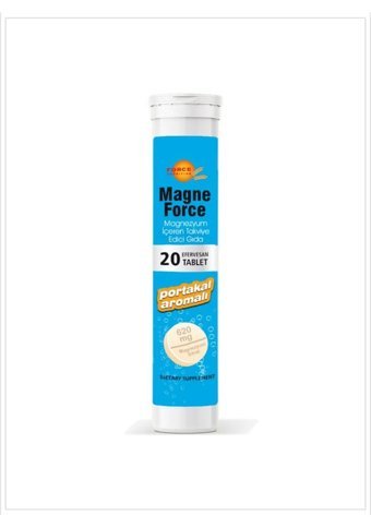 Force Nutrition Magneforce Portakal Yetişkin Mineral 20 Adet