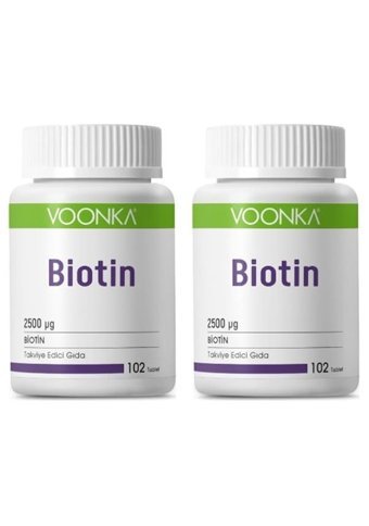 Voonka Biotin Yetişkin Mineral 2x102 Adet