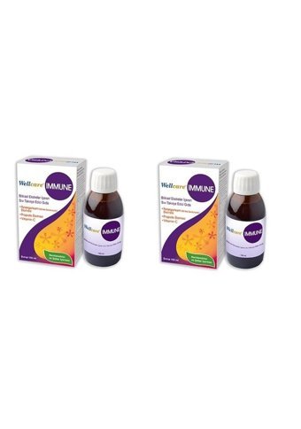 Wellcare Immune Yetişkin Mineral 2x150 Adet