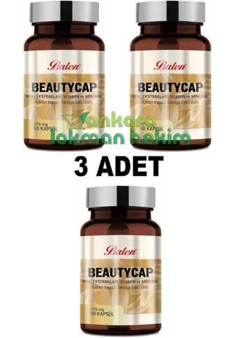 Balen Beautycap Üzüm Çekirdekli Yetişkin 3x60 Adet