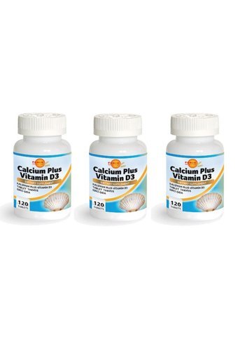 Force Nutrition Calcium Plus Vitamin D3 Yetişkin 3x120 Adet