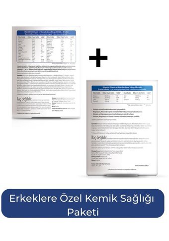 Vitabiotics Osteocare-Wellman Yetişkin Mineral 30 Adet
