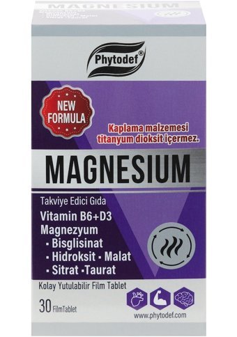 Phytodef Magnesium Yetişkin 30 Adet