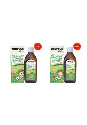Youplus Vm Multivitamin Çocuk Vitamin Mineral 2x150 Adet