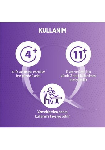 Qlife Vitamin D Karışık Meyve Çocuk Yetişkin 60 Adet