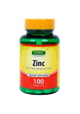 Vitapol Zinc Yetişkin Mineral 3x100 Adet