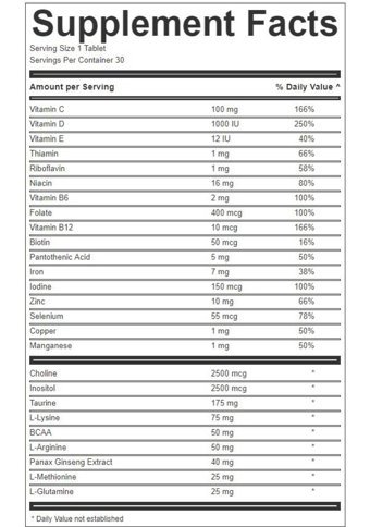 Simple Nutritions Multi Vma Yetişkin Mineral 30 Adet
