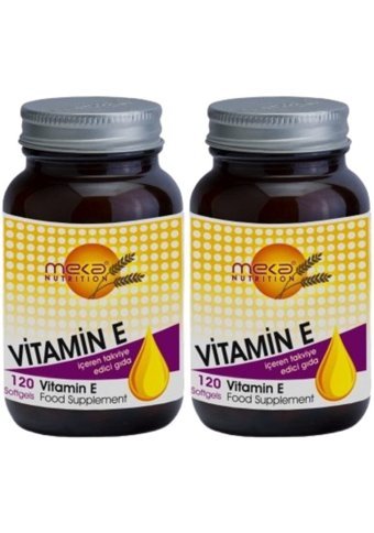 Meka Vitamin E Yetişkin 2x120 Adet