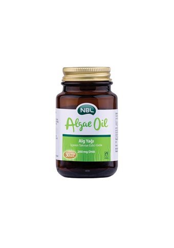 Nbl Algae Oil Bitkisel Yetişkin Mineral 30 Adet