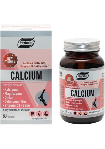 Phytodef Magnesium Yetişkin Mineral 60 Adet