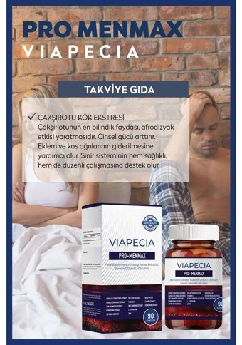 Vıapecıa Pro-Menmax Yetişkin Mineral 90 Adet