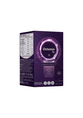 Octomin Vitamin C Kara Mürver Yetişkin 30 Adet