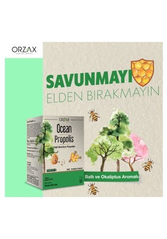 Ocean Propolis Bal Okaliptus Meyankökü Yetişkin 20 ml
