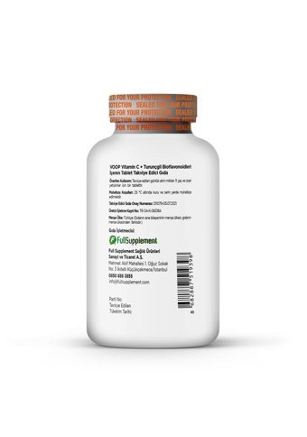 Voop C Vitamini Portakallı Yetişkin 30 Adet