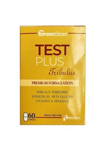 Green Test Plus Yetişkin Mineral 60 Adet