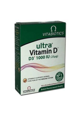 Vitabiotics Ultra Vitamin D3 Yetişkin 96 Adet