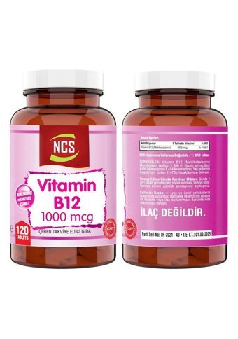 Ncs Vitamin D3-K2 Yetişkin 120 Adet