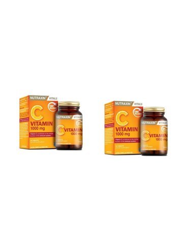 Nutraxin C Vitamini Mandalina Portakal Yetişkin 2x30 Adet