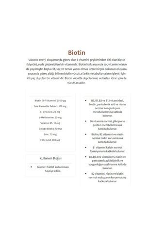 Wiselab Biotin Yetişkin Mineral 30 Adet