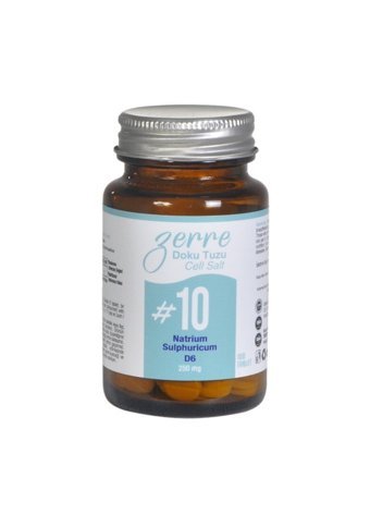 Zerre Doku Tuzu 10 Yetişkin Mineral 100 Adet