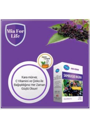 Mia For Life Sambusuc Nigra Karamürver Yetişkin 20 Adet