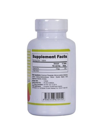 Force Nutrition Vitamin D Yetişkin 120 Adet
