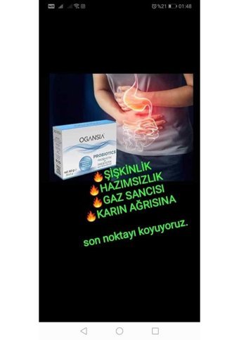 Ogansia Probiyotik Yetişkin 20x3 gr