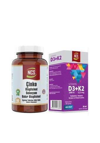 Ncs Bisglisinat & Bakır Selenium Yetişkin 60 Adet