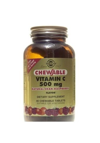 Solgar Chewable Ahududulu Elmalı Yetişkin 90 Adet