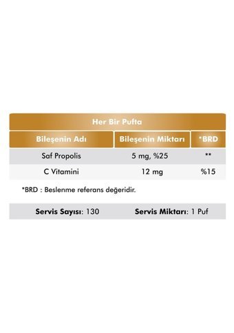 Voop Propolis + C Vitamini Çocuk Yetişkin 20 ml