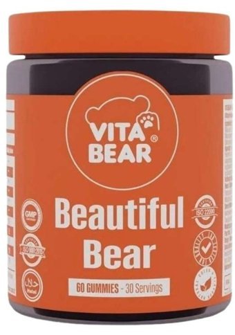 Vita Bear Beautiful Bear Portakallı Yetişkin 3x60 Adet