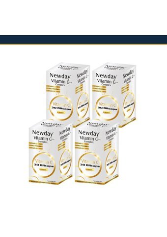 Newday Vitamin C Complex Yetişkin 4x30 Adet