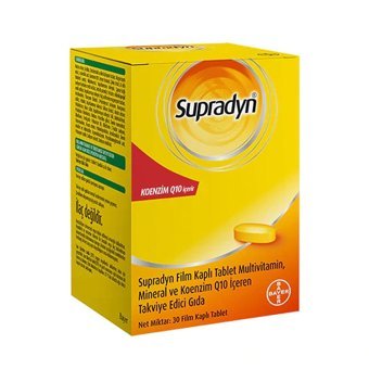 Supradyn Koenzim Q10 Yetişkin 30 Adet