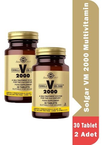 Solgar Vm 2000 Yetişkin 2x30 Adet