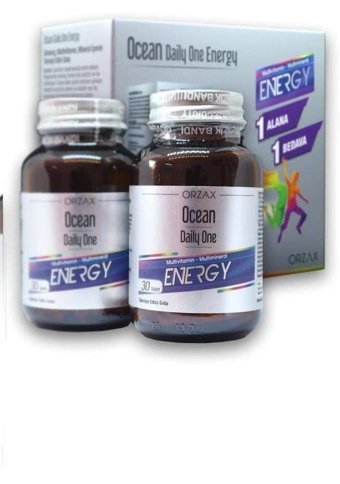 Orzax Daily One Energy Yetişkin Mineral 30 Adet