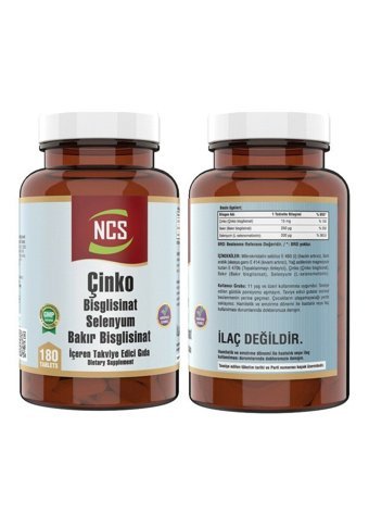 Ncs Çinko Yetişkin 180 Adet